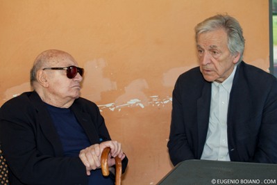 Costa-Gavras incontra Francesco Rosi a Roma durante i Rendez-vous del cinema francese 